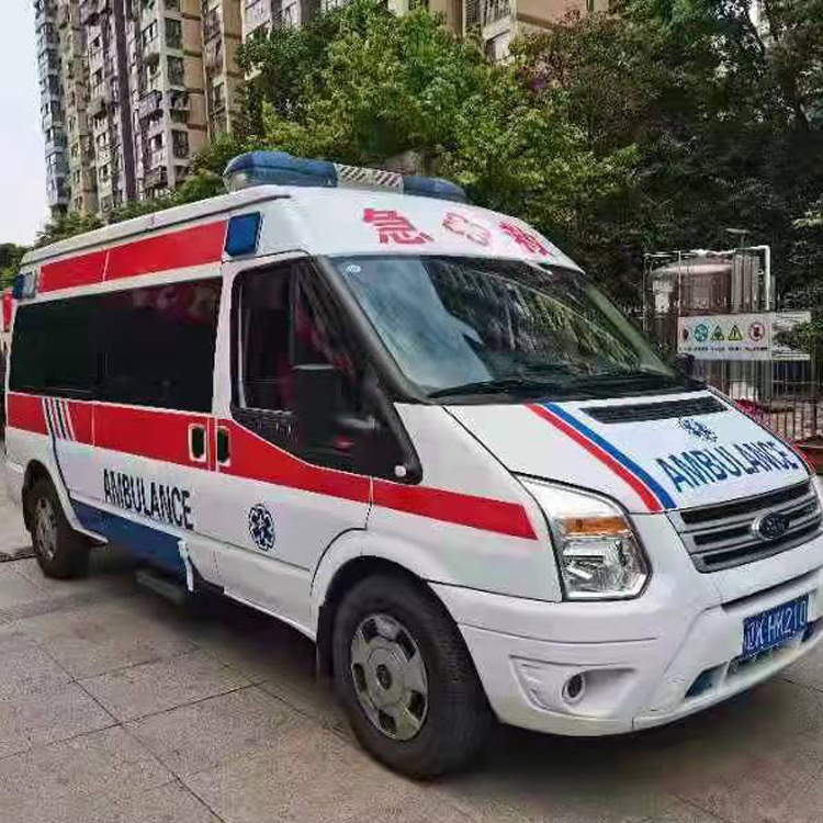东昌府长途救护车护送病人返乡